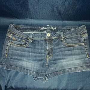 American Eagle Outfitters Dark Blue Jean Shorts